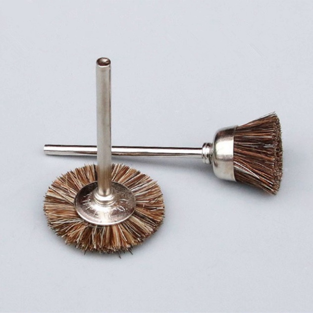 Bộ 7 bàn chải lông ngựa mini cán 3mm