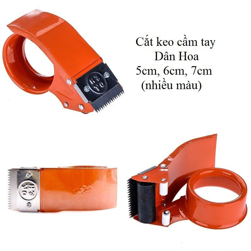 Cắt băng keo Dân Hoa 5cm / 6cm / 7cm