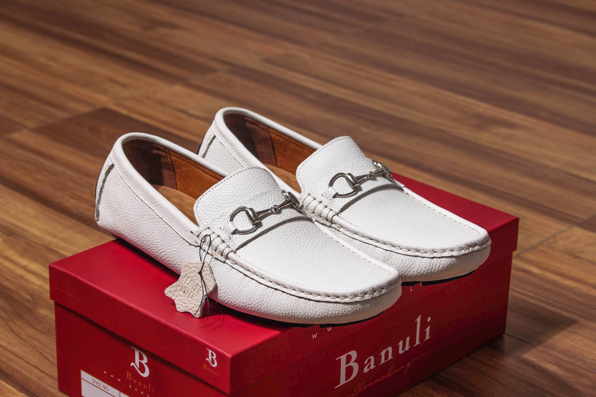 Giày Lười Banuli Nam Da C8ML2T0 - Kiểu Slip-Ons (Moccasins construction)