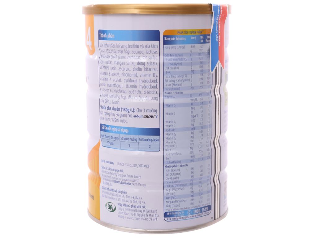 Sữa bột Abbott Grow 2 1,7kg( Từ  2 tuổi trở lên)
