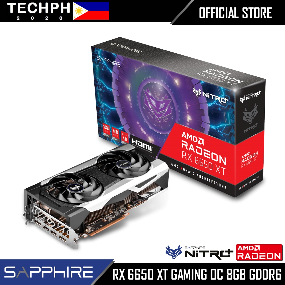 Sapphire NITRO+ AMD Radeon RX6650 XT 8GB - PCパーツ