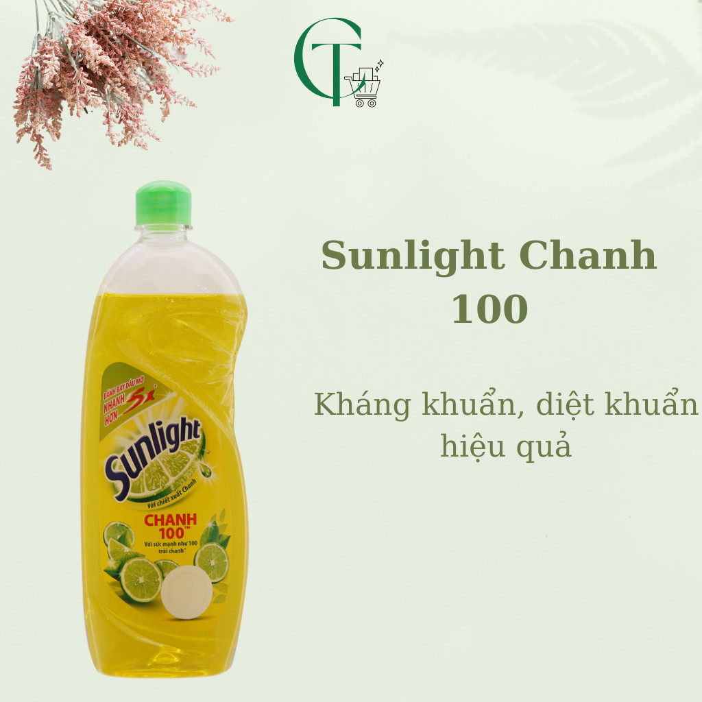 Nước rửa bát (chén) Sunlight chai 750ml