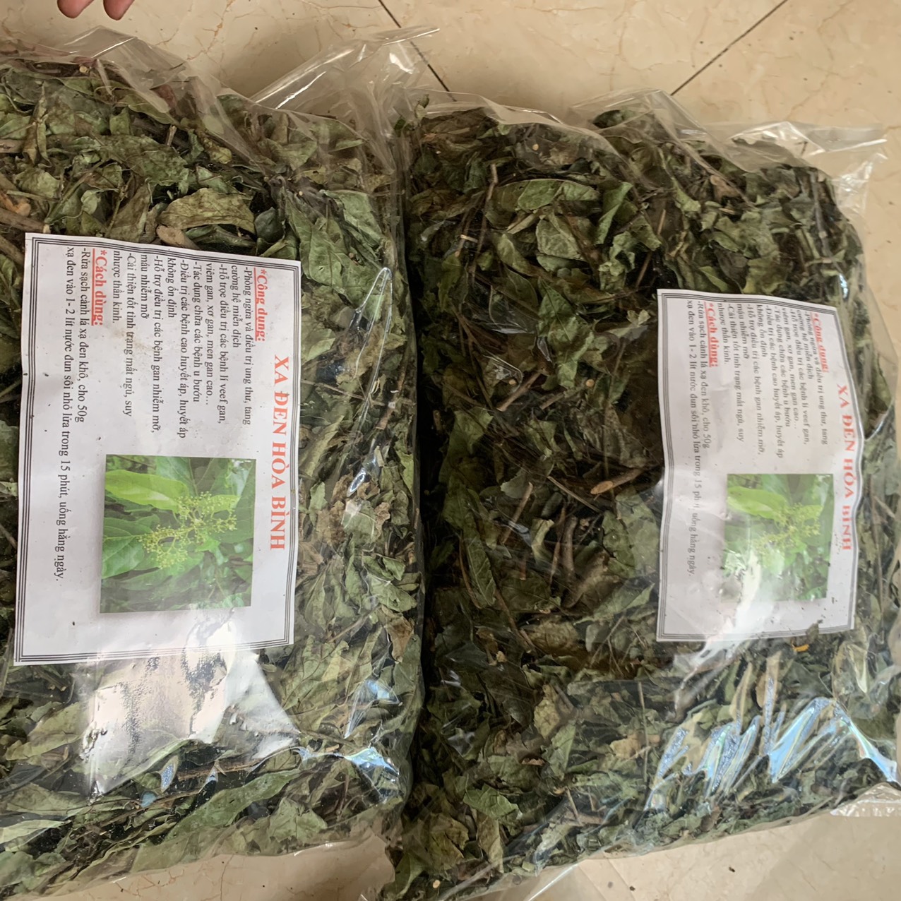 Cây xạ đen - Cây xạ đen Hòa Bình 1kg