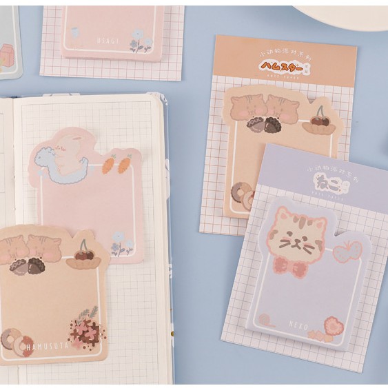 Giấy note ghi nhớ hình ảnh đáng yêu