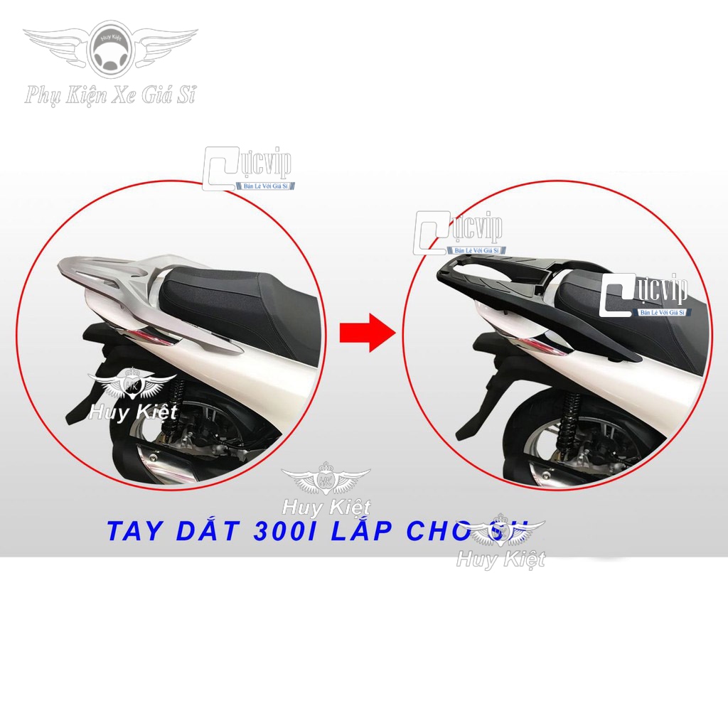 [HCM]Tay Dắt Kiểu Ý SH 300i Gắn Xe SH 2017 - 2019 MS1538
