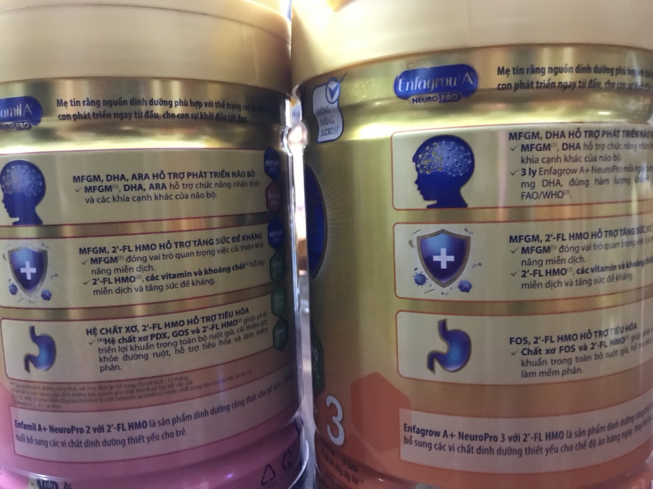 [HCM]Sữa bột Enfamil A+ 2 lon 400g DATE 2024