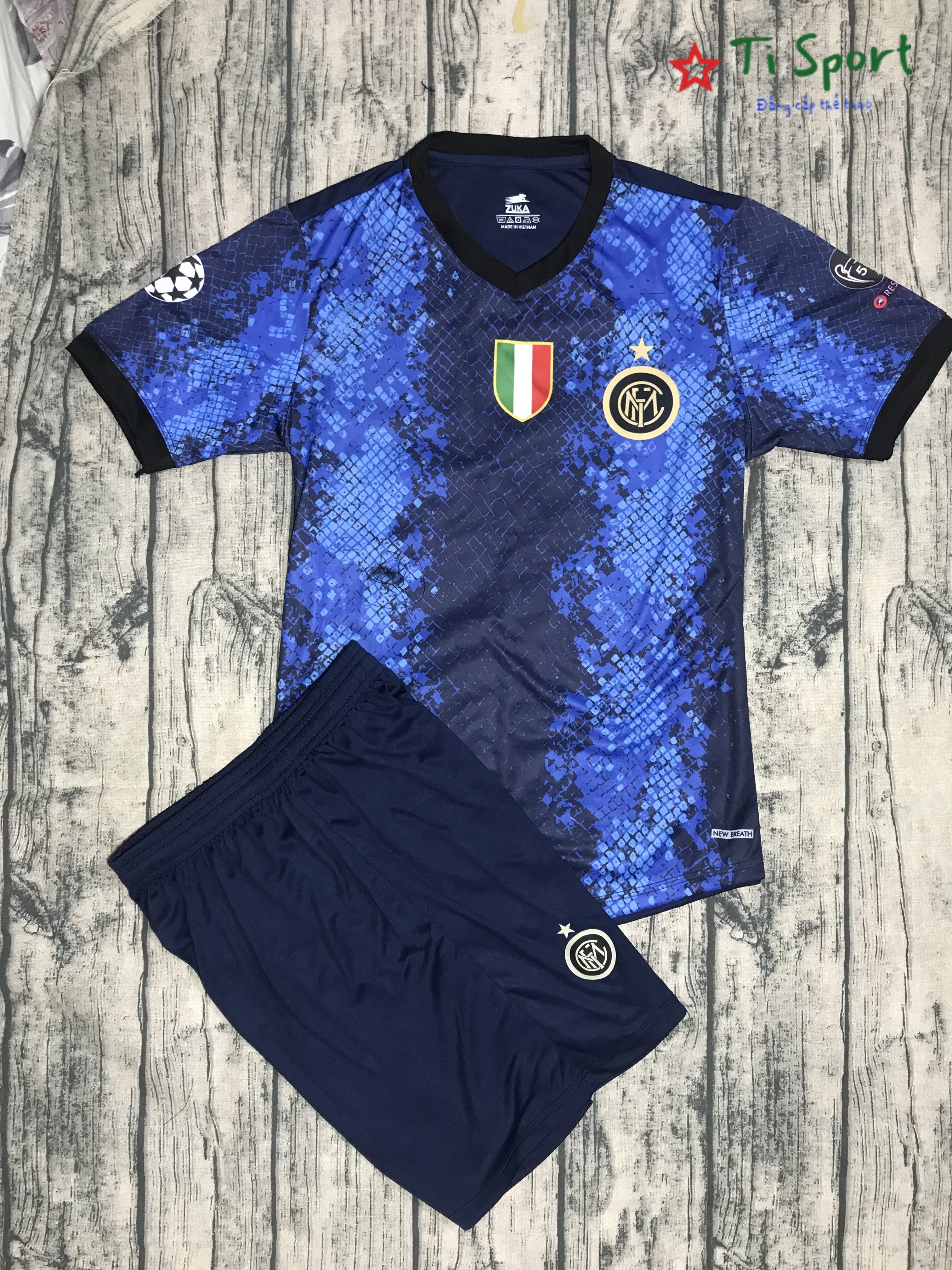 Áo bóng đá CLB INTER MILAN -Thun Thái Cao Cấp