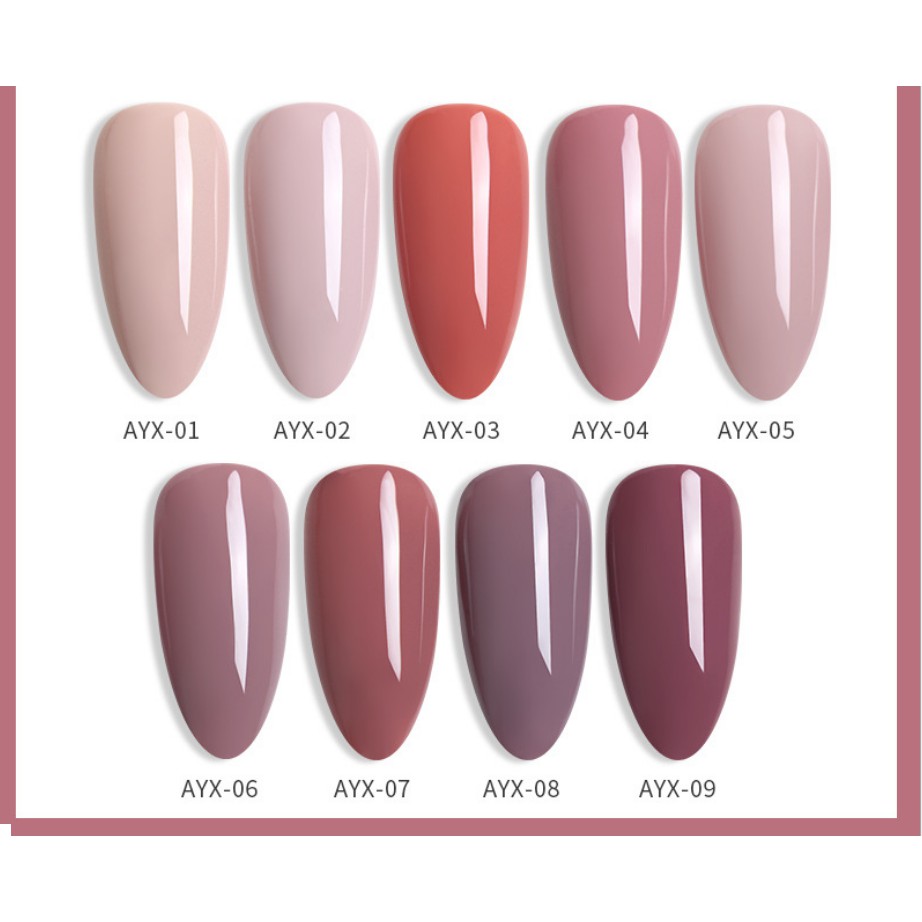 Sơn Gel AS mã AYX | chai đỏ 15ML