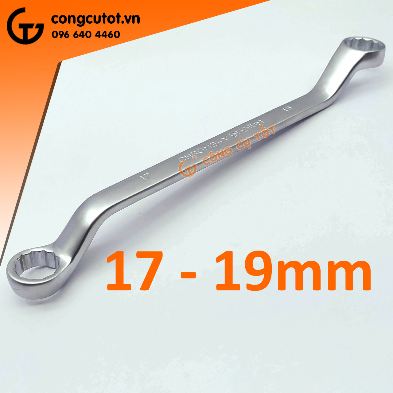 Cờ lê 2 đầu vòng DFJ size tùy chọn