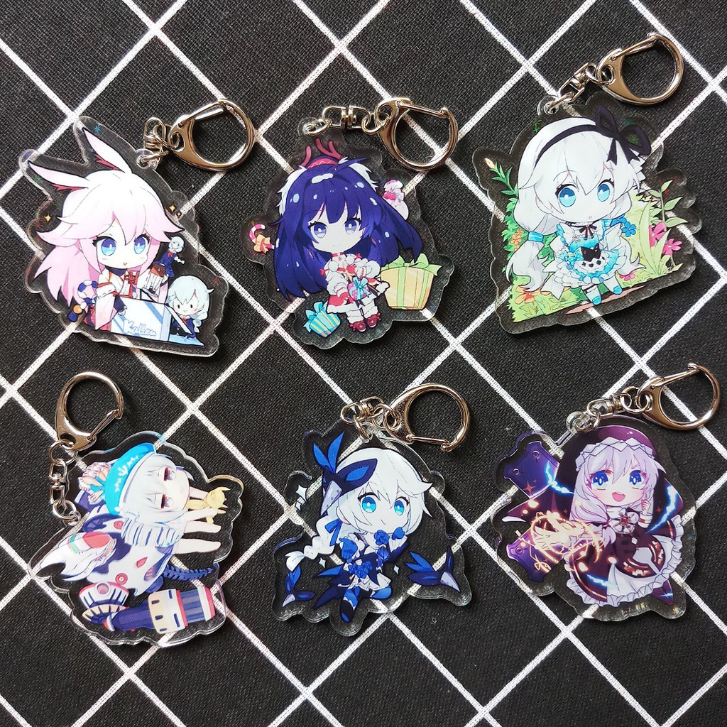 Móc Khóa Honkai Impact 3 (Loại 2)