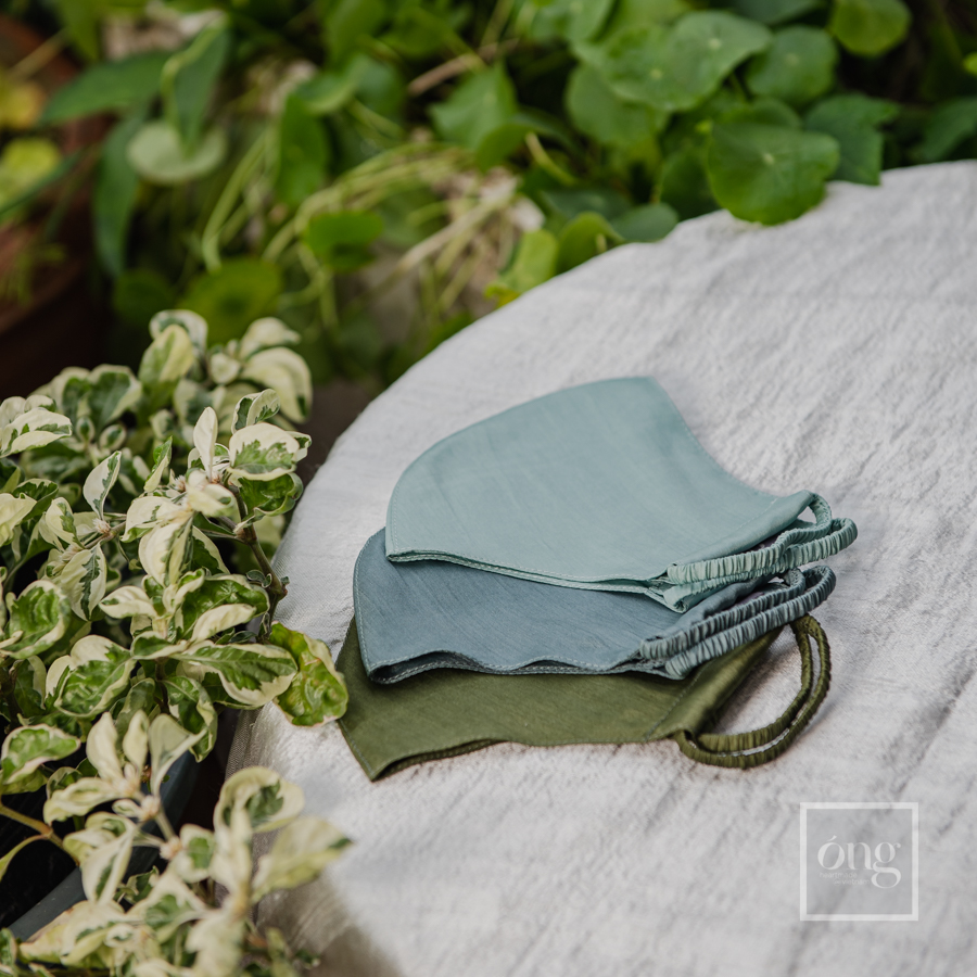 Khẩu trang lụa tơ tằm 100% Silk tự nhiên