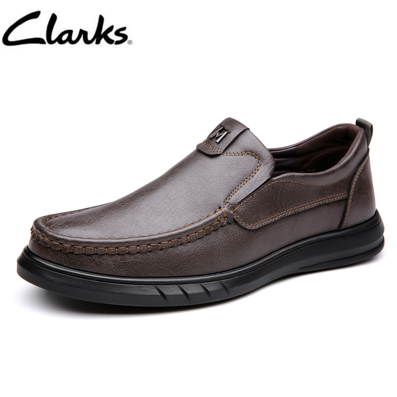 Giày Lười Da Nam Clarks - Malwood Easy