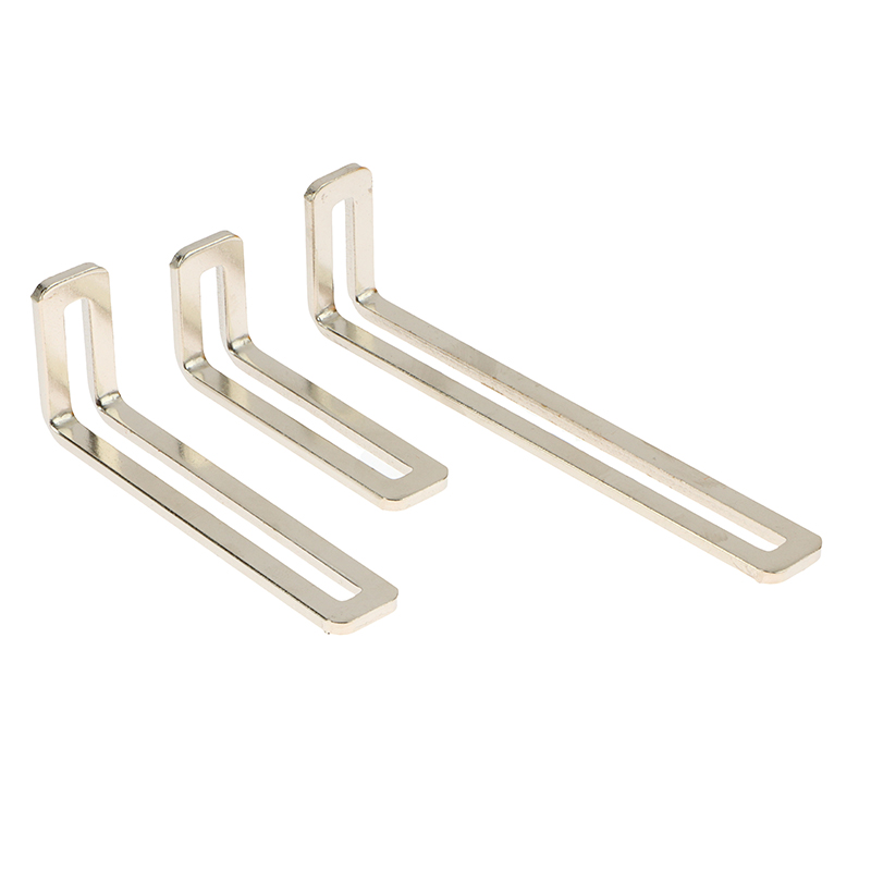 Maoyuanxing Nickel-plated Corner Bracket Adjustable 90 Degree L-Shaped Corner Brackets Angle Iron Connector Shelf Support Accessories