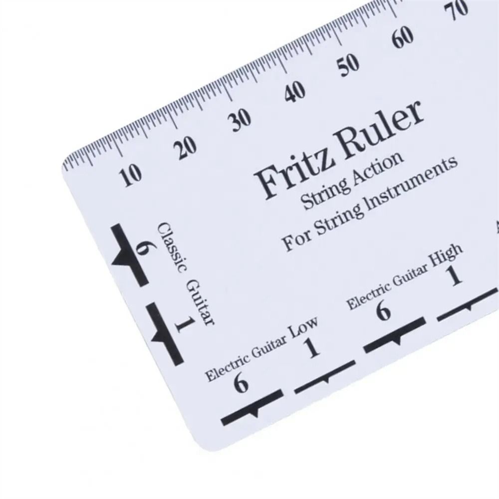 Measurement Ruler String Repairing Tool Guitar Strings String Pitch Ruler Measurement Rulers ...