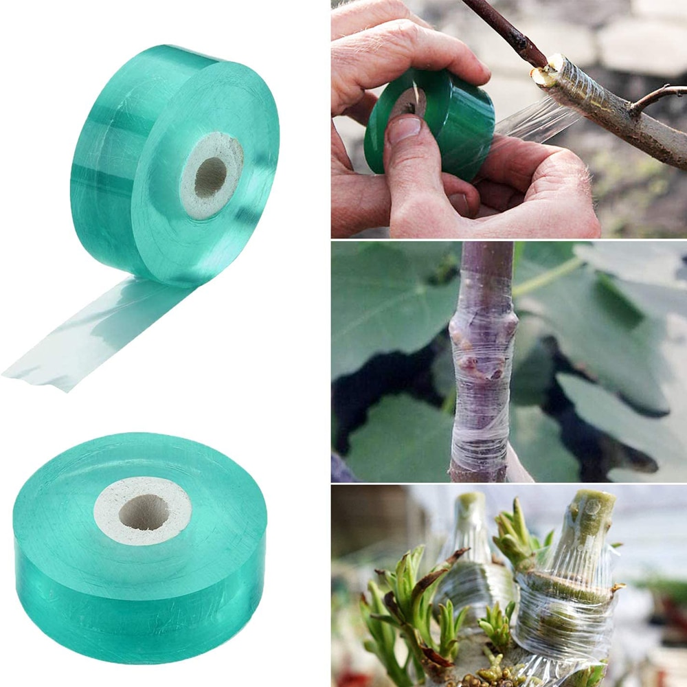 Parafin Grafting Tape For Trees,Garden Plant Nursery Tape Stretchable Self Adhesive Membrane Clear Floristry Film