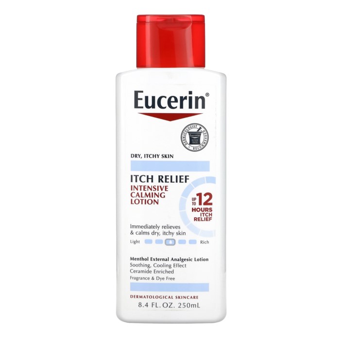 Eucerin, Itch Relief, Intensive Calming Lotion, 250 ml, For Dry, Itchy ...