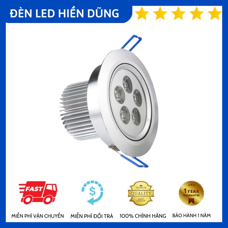 ĐÈN LED MẮT ẾCH ÂM TRẦN 1W, 3W, 5W, 7W, 9W, 12W (BẢO HÀNH 1 NĂM)
