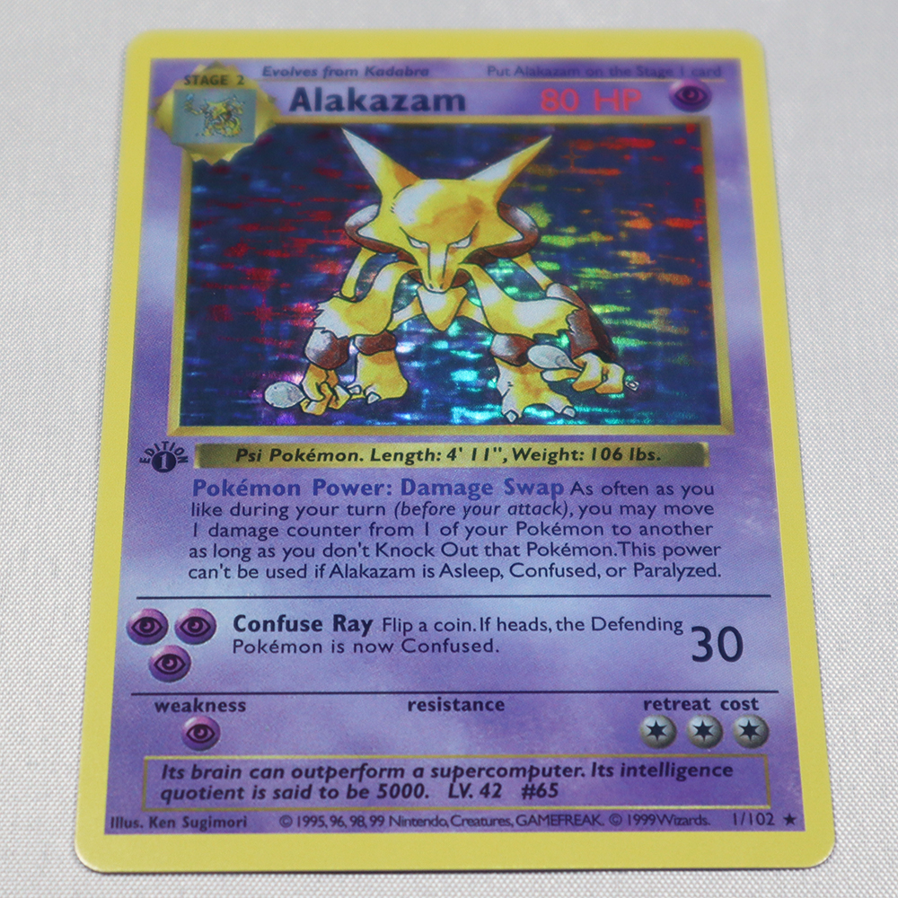 Pokémon Cards 1st Edition Gym Set Foil Flash Cards Dark Charizard Alakazam  Venusaur Mewtwo Classic Game Collect Ptcg Team Rocket - Game Collection  Cards - AliExpress