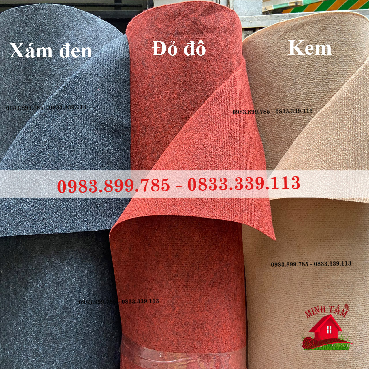 THẢM NỈ TRẢI SÀN SỰ KIỆN DÀY 2MM
