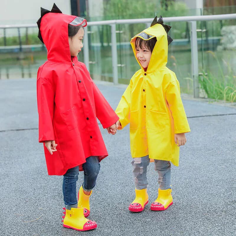 Áo Mưa Khủng Long Cho Bé