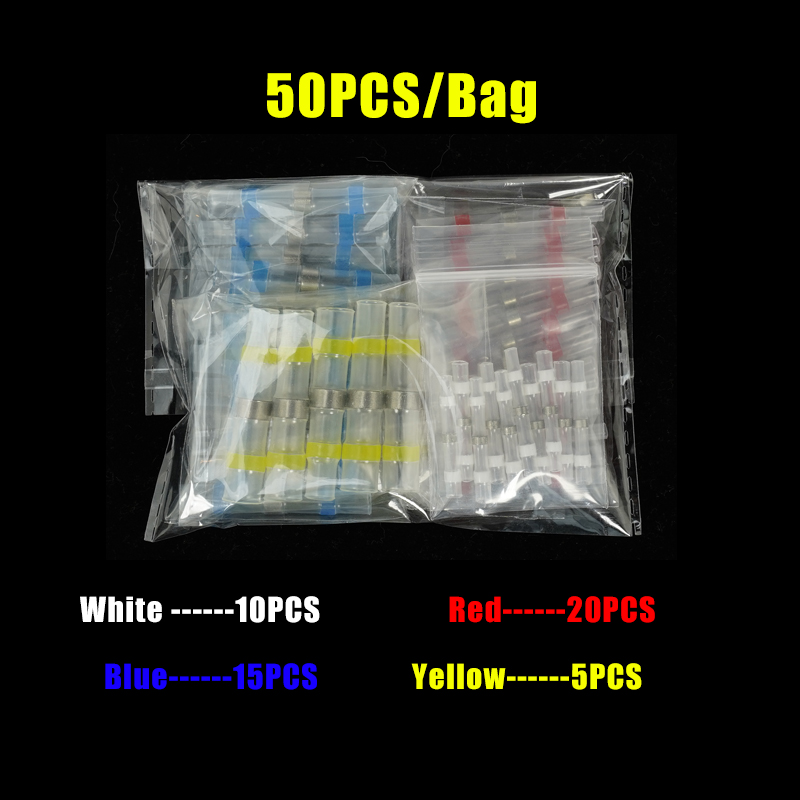 50pcs%20Waterproof%20Solder%20Seal%20Heat%20Shrink%20Wire%20Connectors%20Terminals%20With%20Soldering%20Sleeves%20-%20Image%202