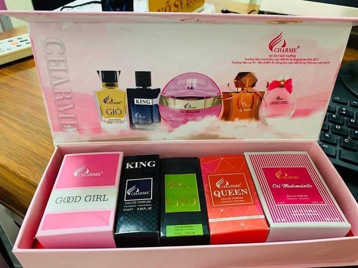 Set 5 chai nước hoa mini chameeeee