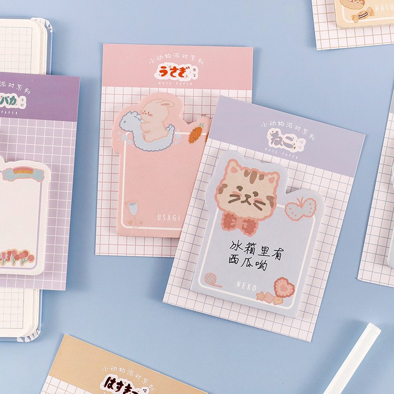 Giấy note ghi nhớ hình ảnh đáng yêu