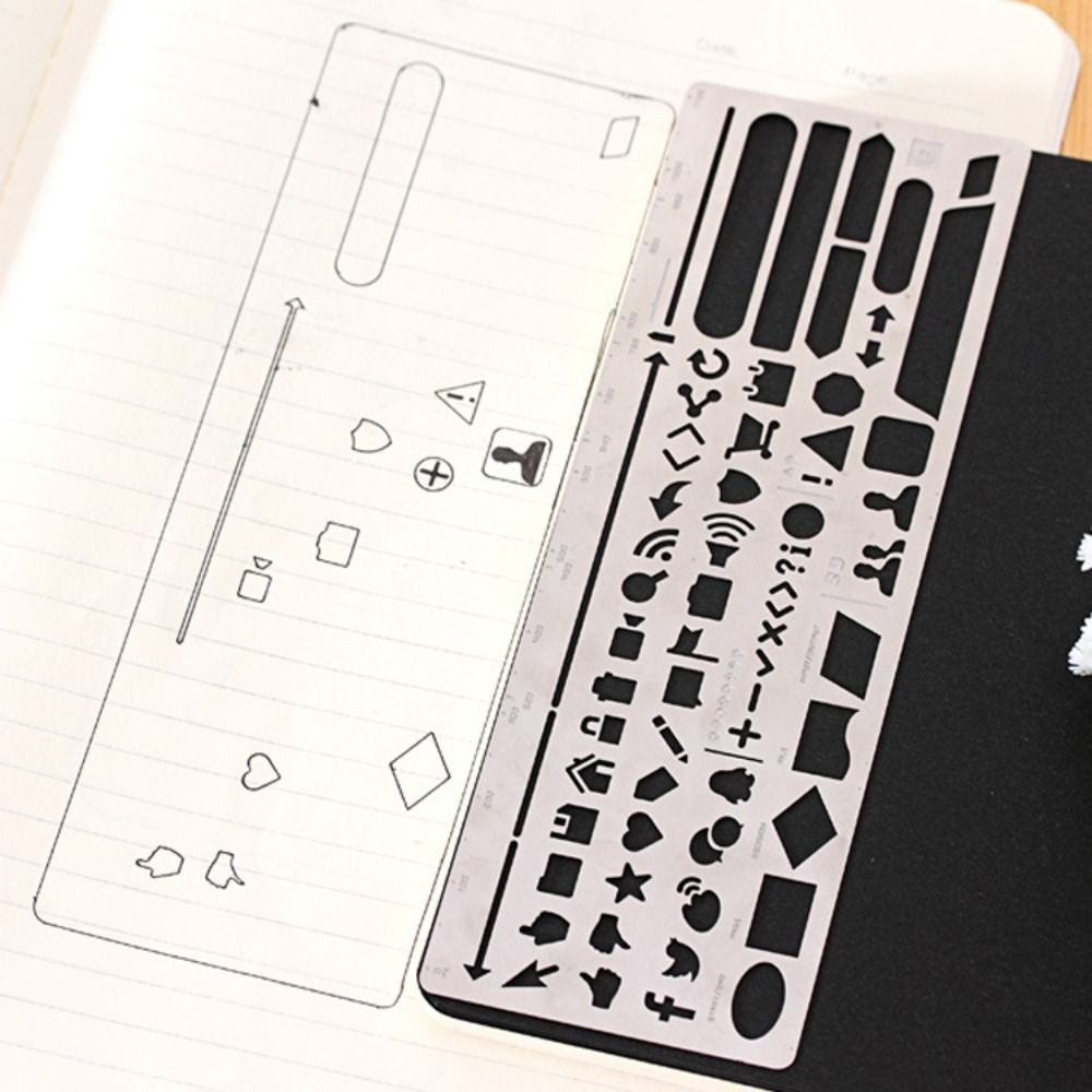 Creative Cat Shape Template Ruler School Projects Smooth Surface ...