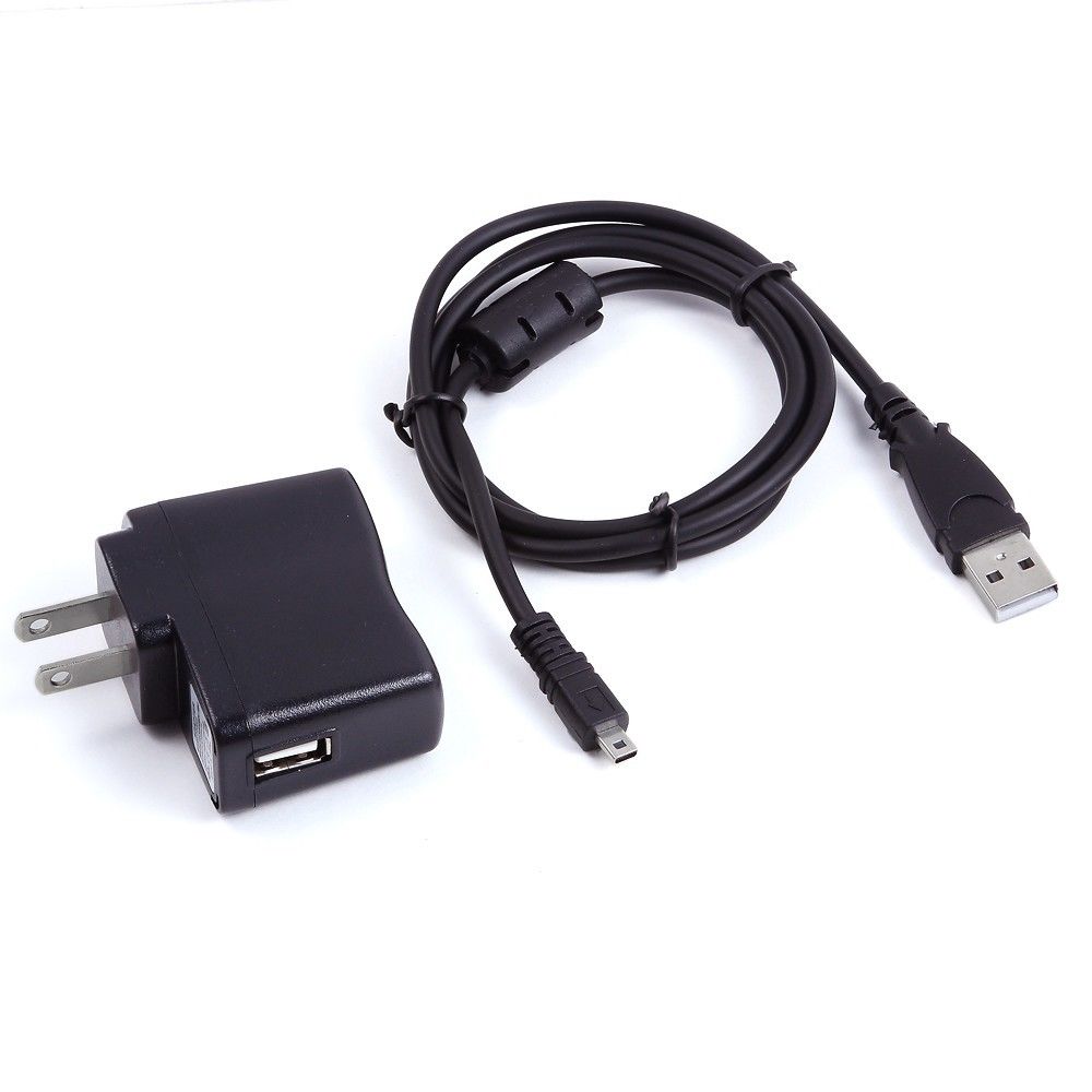 USB AC/DC Power Adapter Camera Battery Charger PC Cord For Nikon