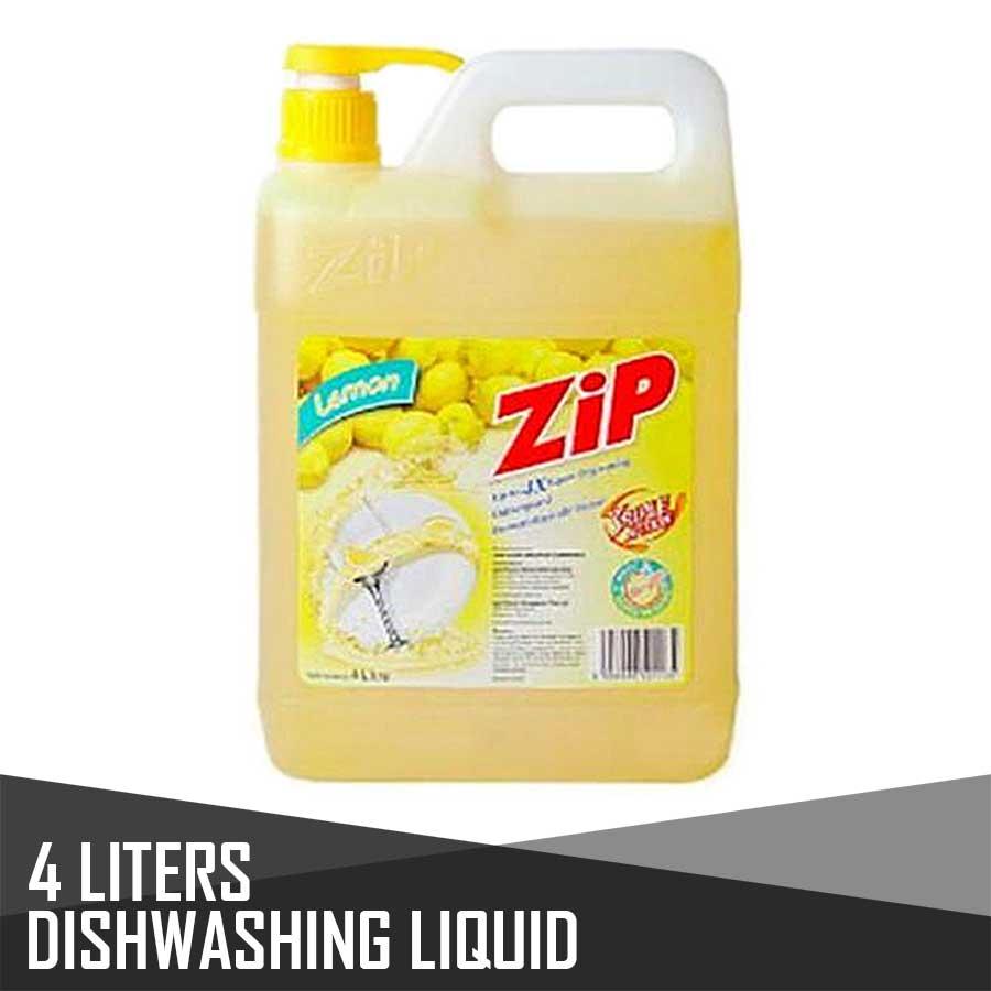 Zip Dishwashing Liquid 4L Lazada PH