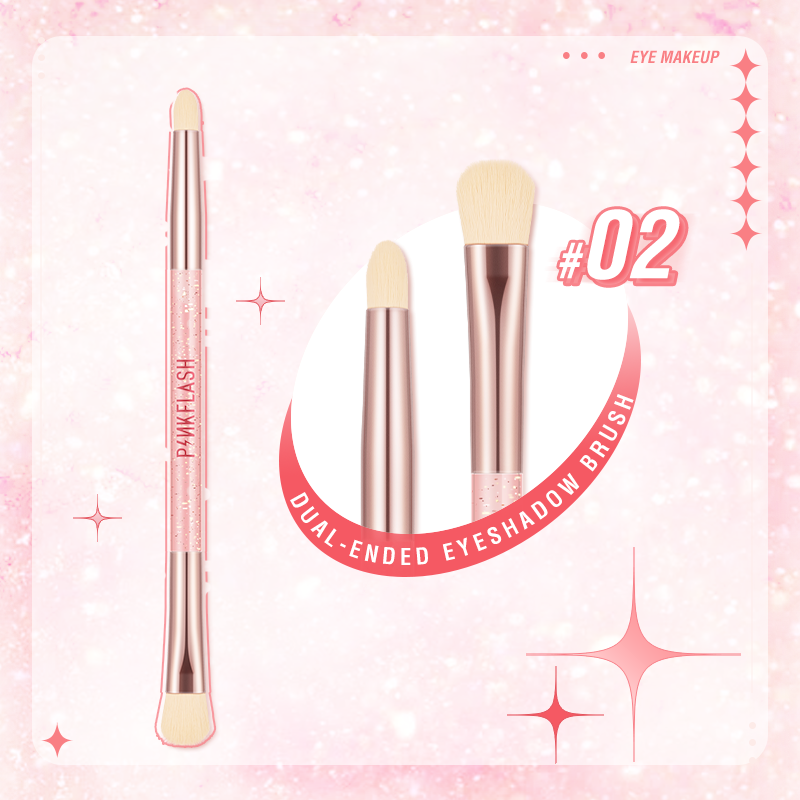PINKFLASH 5PCS Fairy Wand Makeup Brush Set Beauty Brush Makeup Tool Multi-use