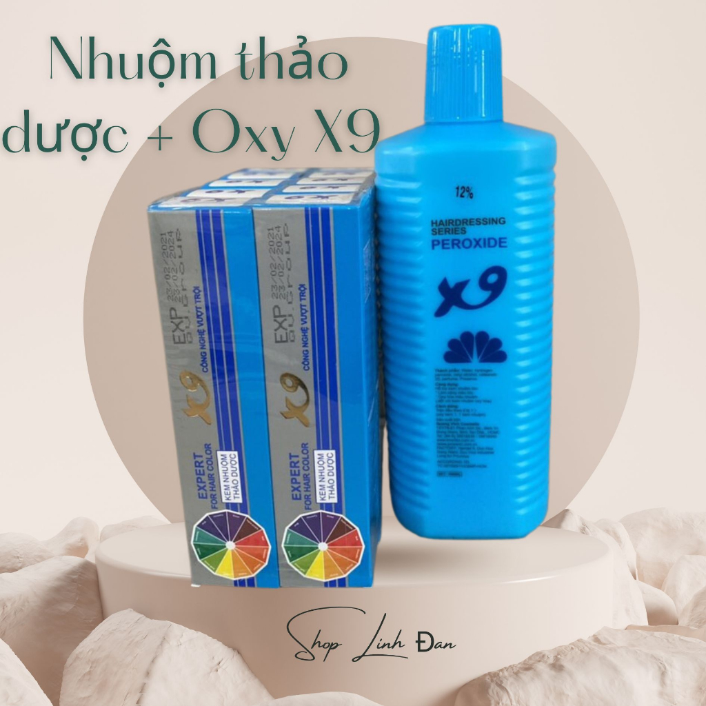 Thuốc nhuộm tóc thảo dược X9