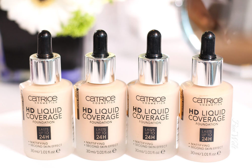Kem Nền Catrice Hd Liquid Coverage Foundation, 010