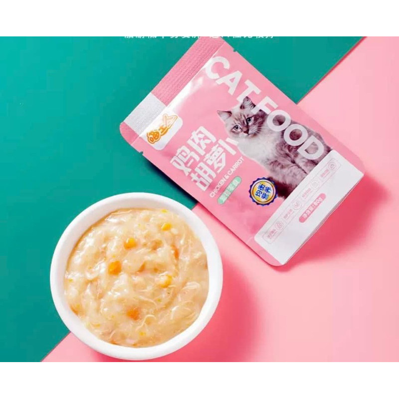 Pate cho mèo MeowVan, Pate sữa dê hầm thịt cho mèo