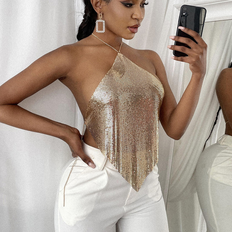 %E3%80%90Parchment%20&%20Lace%E3%80%91Sparkly%20Metallic%20Women%20Crop%20Top%20Gold%20Halter%20Top%20Backless%20Night%20Club%20Party%20Party%20Summer%20Beach%20Rave%20Festival%20Top%202022%20-%20Image%206