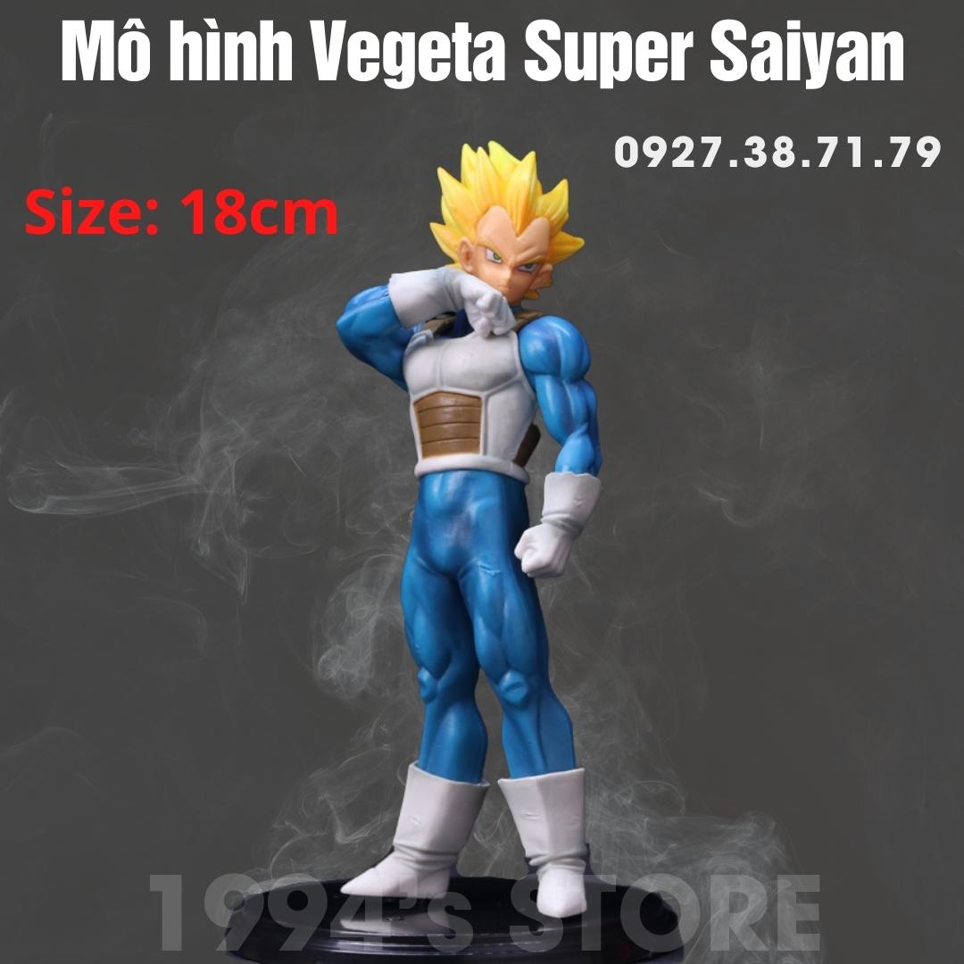Mô hình SonGoku và Vegeta Super Saiyan cao 22cm cực ngầu, cực chi tiết - Mô hình 7 viên ngọc rồng - Figure Songoku