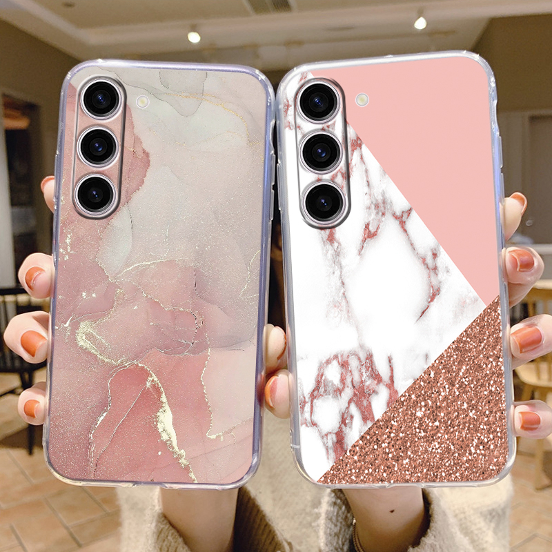 fashion%20For%20Samsung%20Galaxy%20S24%20Case%20S24%20Plus%20S%2024%20Ultra%20Phone%20Cover%20Marble%20Clear%20Coque%20Soft%20TPU%20Fundas%20For%20Samsung%20S24+%20S24Plus%20Shell%20-%20Image%203