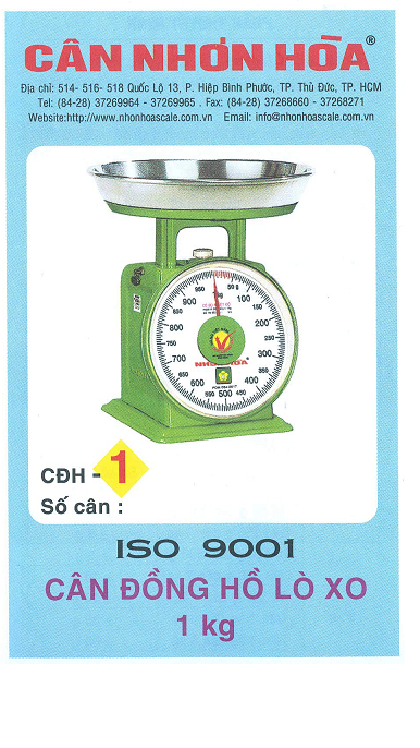Cân Nhơn Hòa 1 Kg