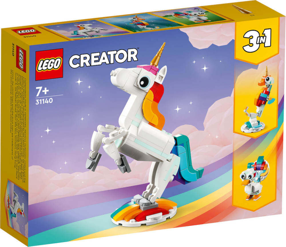 Lego 31140 creator 3in1 magical unicorn 7+đồ chơi lắp ráp lego