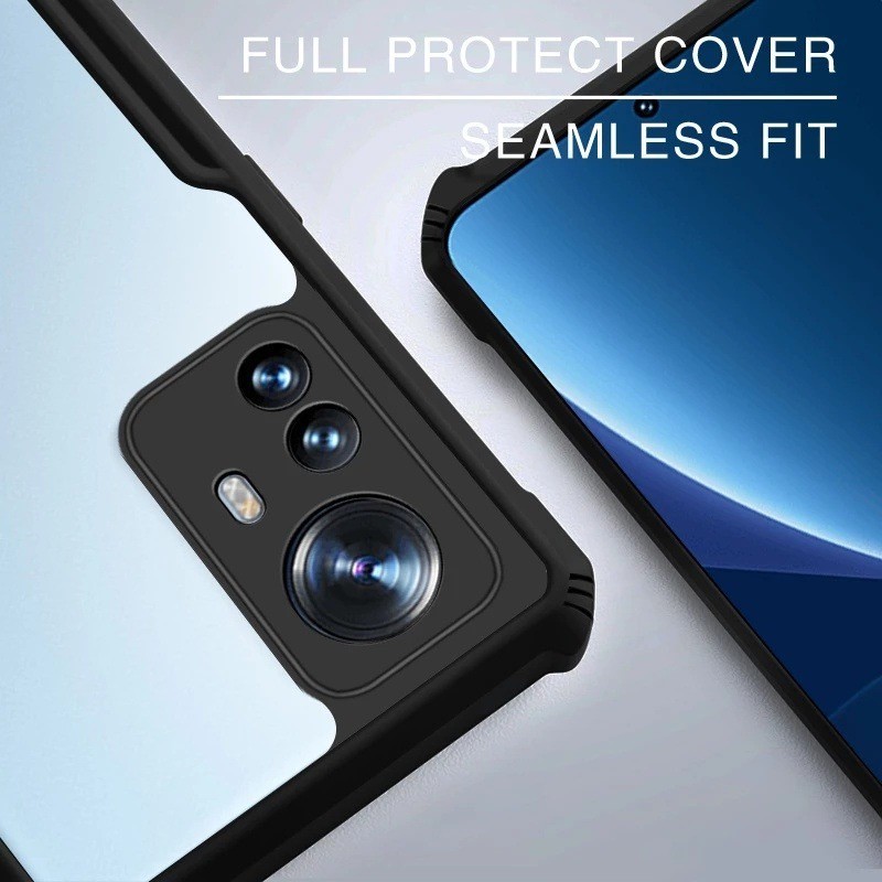 Transparent Armor Phone Case For Xiaomi 17T 17 T Pro Acrylic TPU Soft Shockproof Anti‑Fall Protective Casing Cover Shock Absorption.