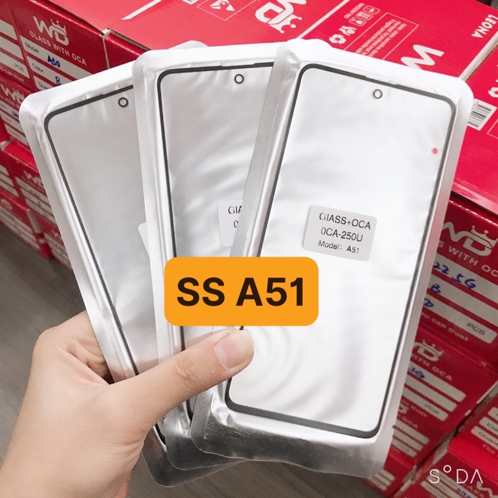 Kính ép có keo oca samsung a51