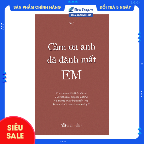 Sách - cảm ơn anh đã đánh mất em - - newshop