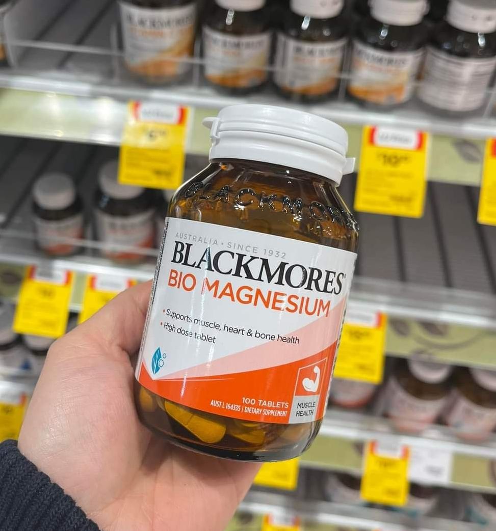 Blackmores Bio Magnesium 100 viên - bổ sung magie