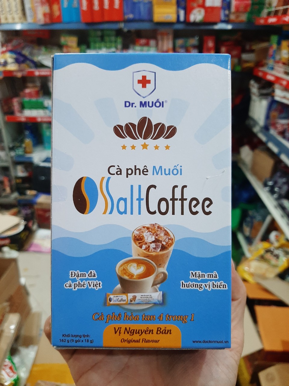 Cà Phê Muối Hộp 162g