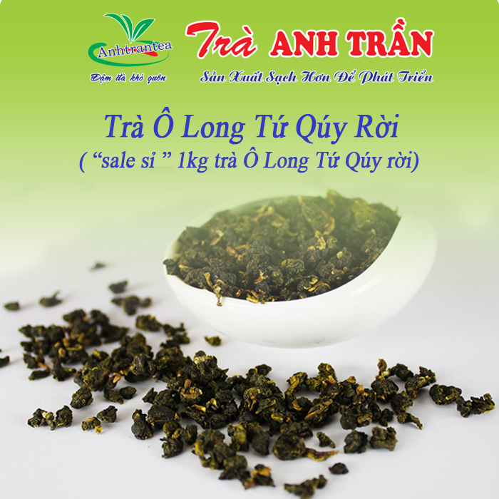 [Sale sỉ] 500 g Trà Olong Tứ Quý rời