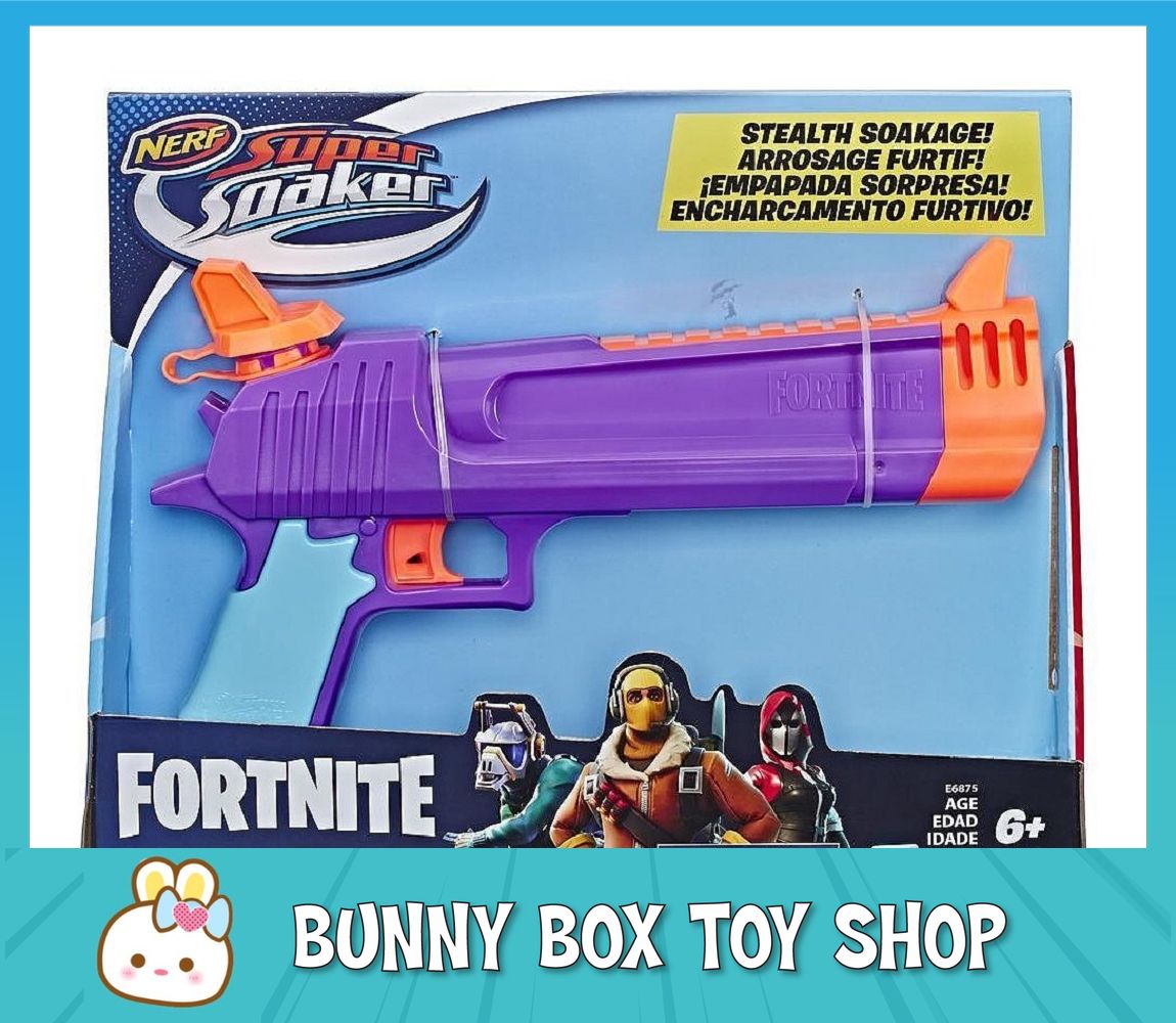 Nerf Super Soaker Fortnite Hc E Stealth Soakage Ages 6+ Genuine Nerf Fortnite Hc E Super Soaker Toy Water Blaster Toys For Boys Lazada Singapore