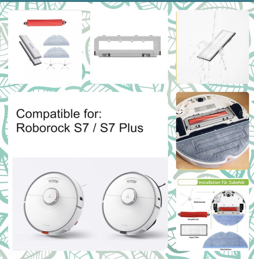 HCM Phụ  kiện thay thế Robot Roborock S7 ,S7 Plus