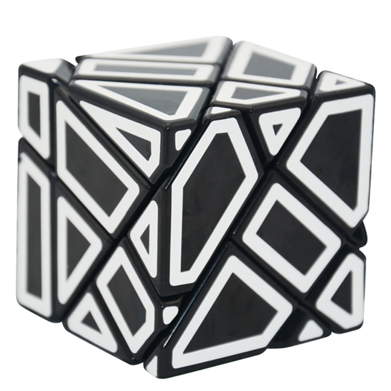 Lefun Fangcun Ghost 6Cm Cube O 3X3 Strange-Shape Cube Puzzle Hollow Sticker Speedcube Educational Toys Ghost Cube