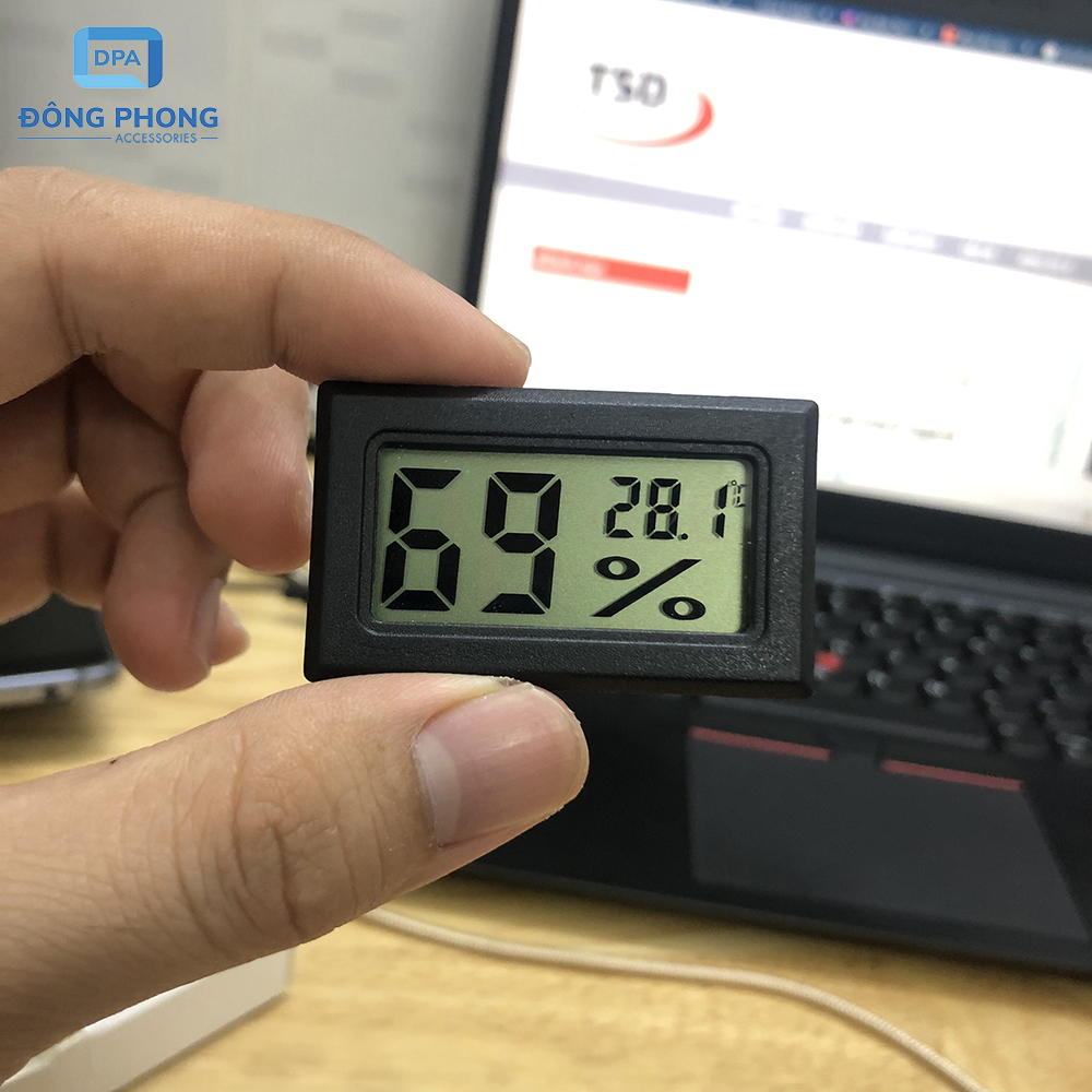 Nhiệt Ẩm Kế Điện Tử Mini