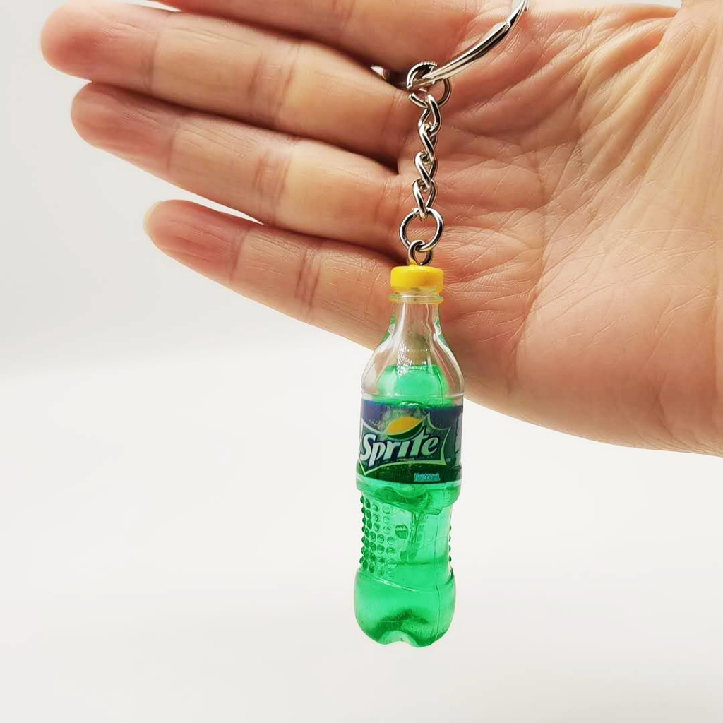 Móc Khóa Hình Chai Nước Ngọt Cola Dễ Thương